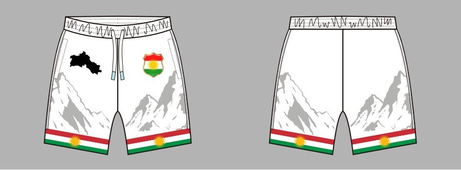 KURDISTAN UNITED Track Pants – Black & White Versions