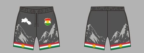 KURDISTAN UNITED Track Pants – Black & White Versions